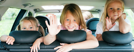 comportamento corretto in auto dei bambini