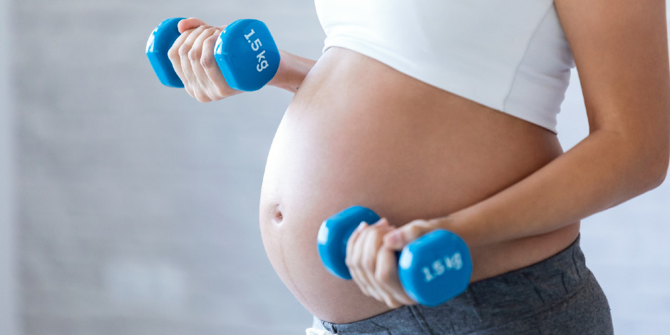 allenamento braccia gravidanza